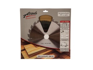 Диск пильный Атака 216х30х60з. дерево - фото 2